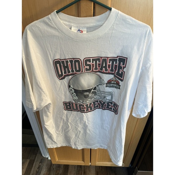 Other - 2007 Ohio State Buckeyes "BCS CHAMPIONSHIP" Tostitos Tee Shirt, Size XL